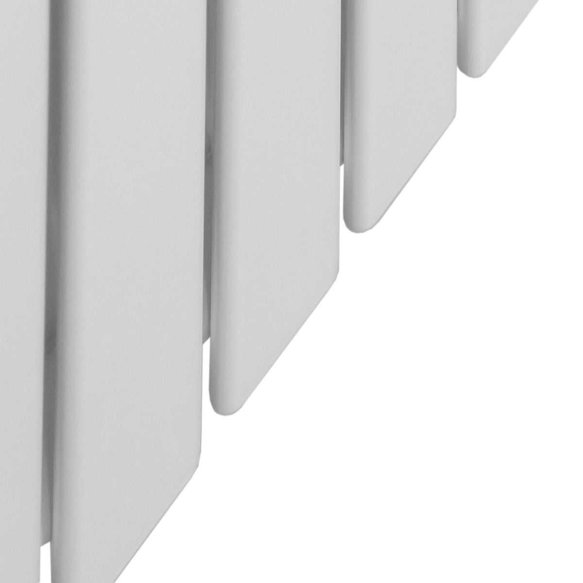 Designerradiatorer med Platta Paneler Vita 1600mm x 280mm