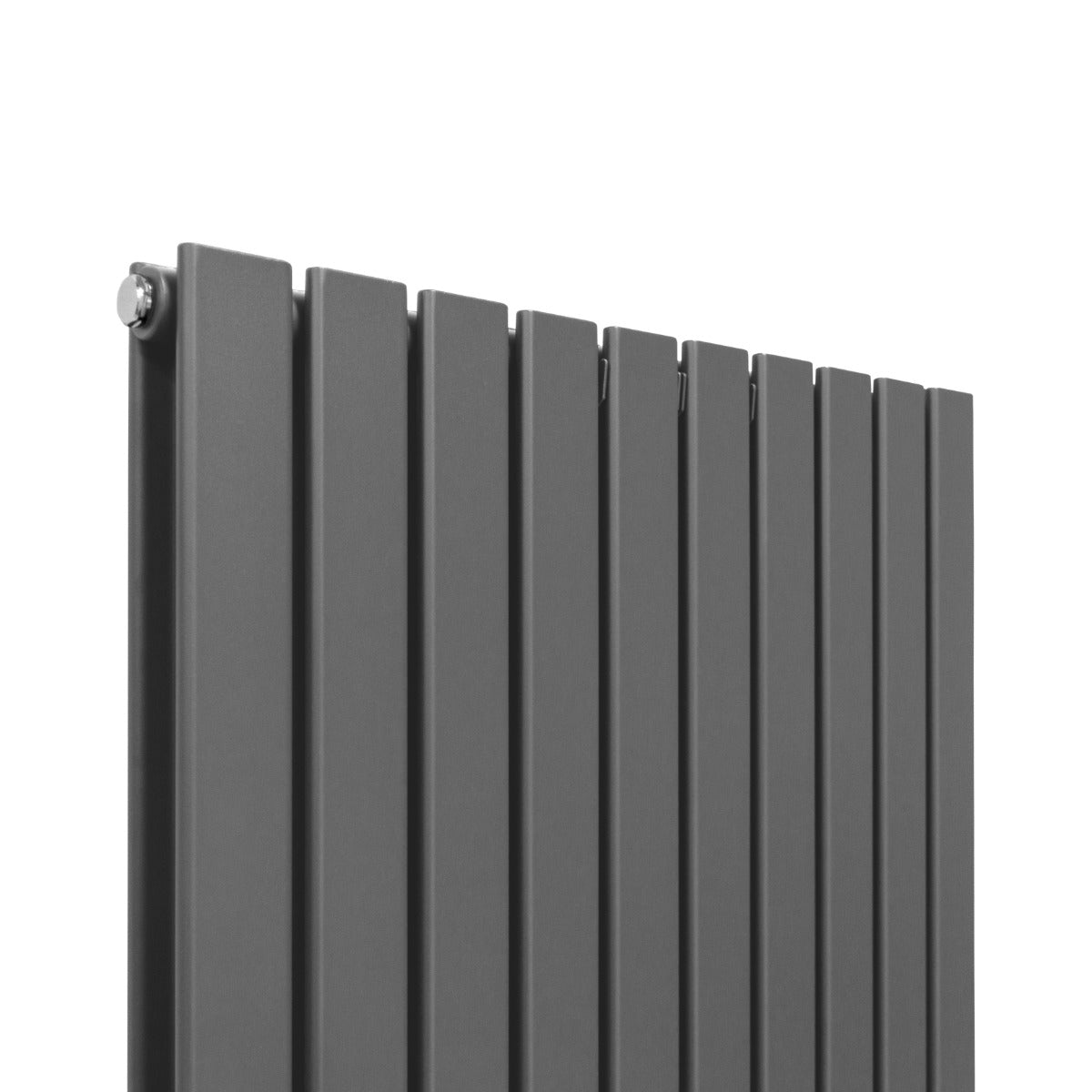 Designerradiatorer med Platta Paneler Mörkgrå 1600mm x 700mm