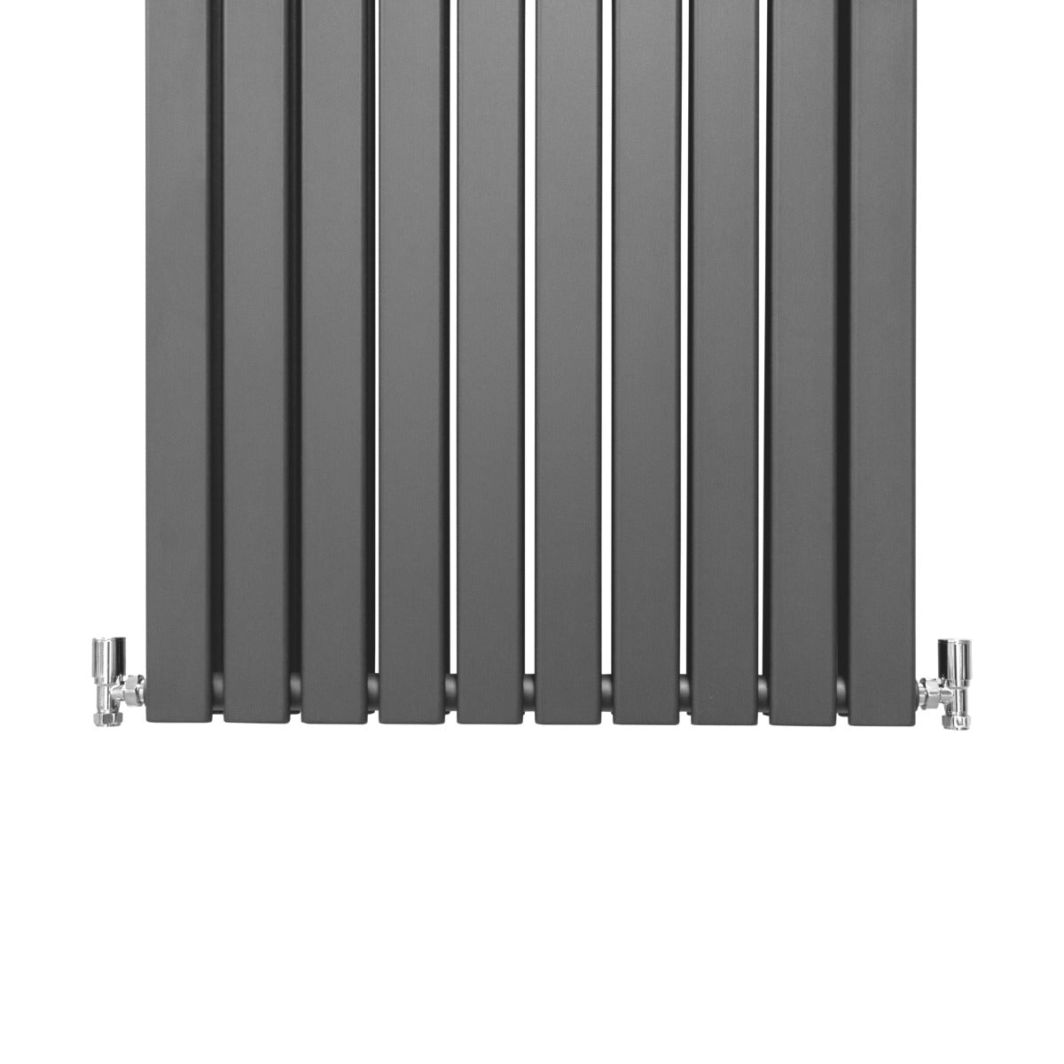 Designerradiatorer med Platta Paneler Mörkgrå 1600mm x 700mm