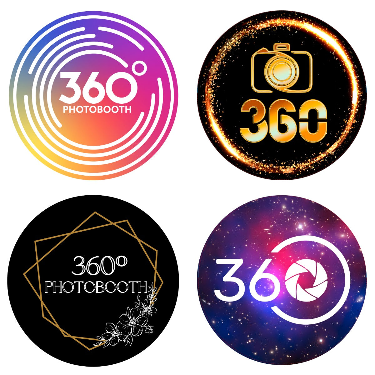 360 Photo Booth Fotobås - 115cm