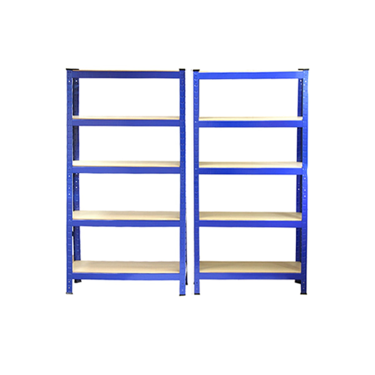 Monster Racking T-Rax Robusta Hyllor, Blå , 75 cm B, 30 cm D, Set om 2