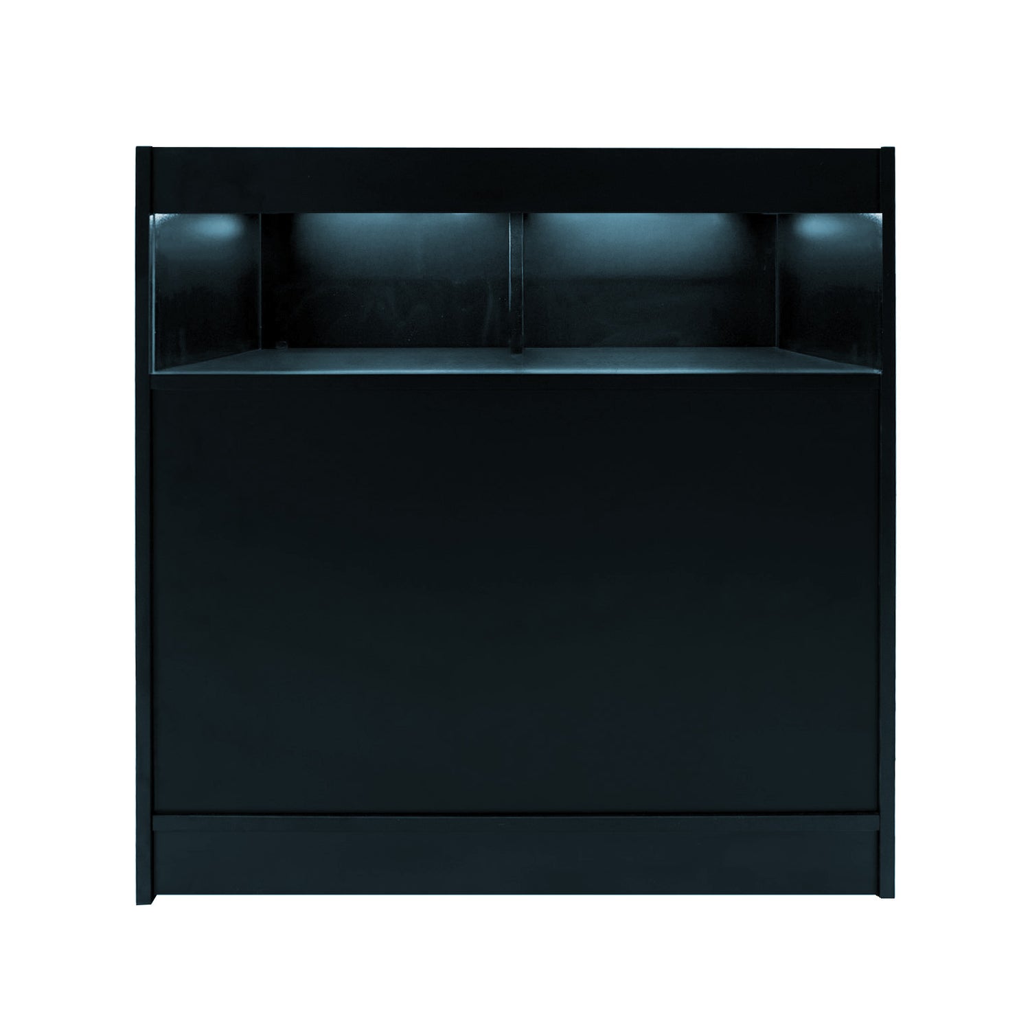 "THESEUS" Set med LED-belysta Butiksmoduler LM60+ 2x B900 – Svart