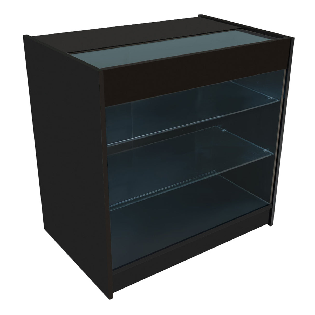 "APOLLO" Set med LED-belysta Butiksmoduler LM60+ 2x K900 – Svart