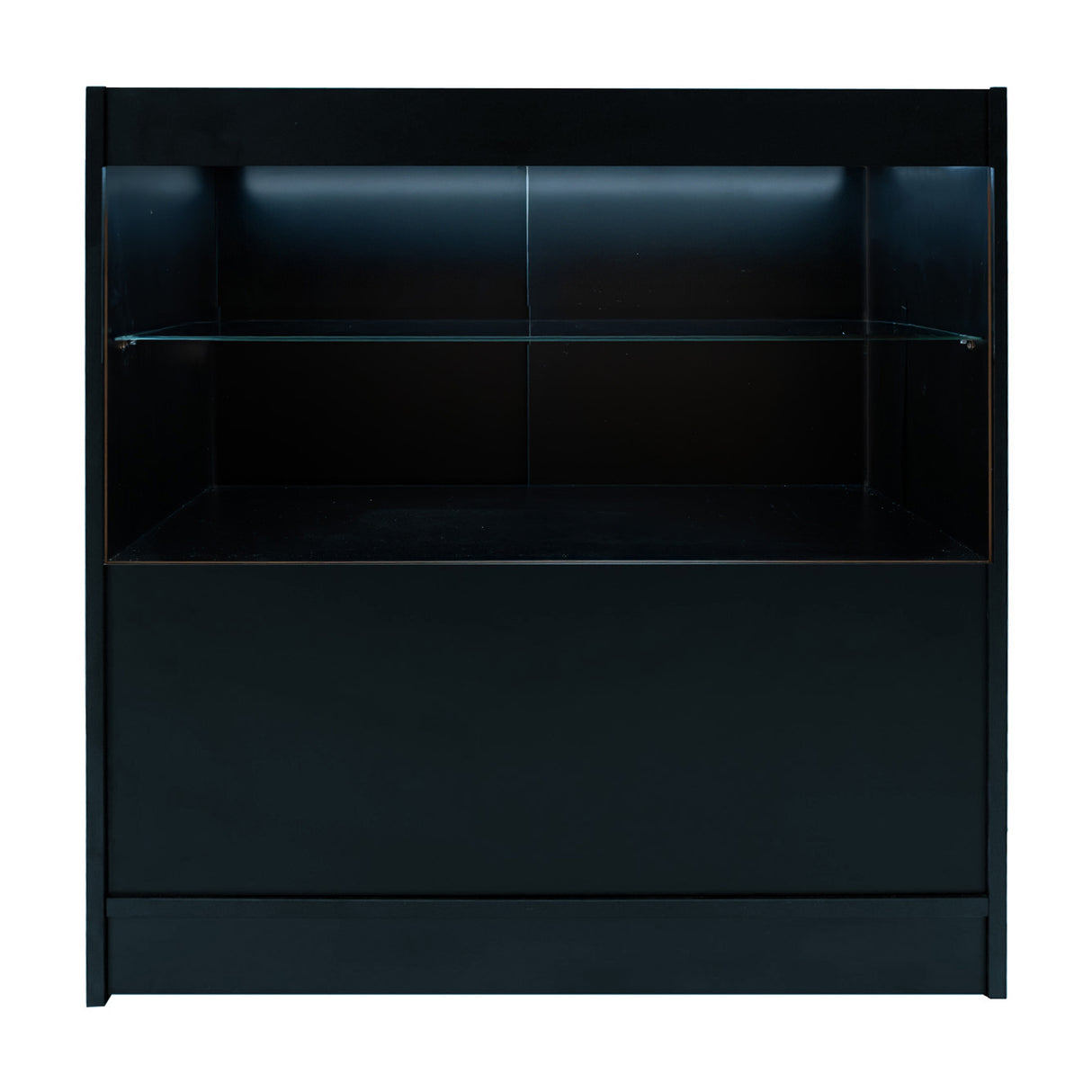 "PHOENIX" Set med LED-belysta Butiksmoduler CM60 + 2xC900 + TB60 – Svart