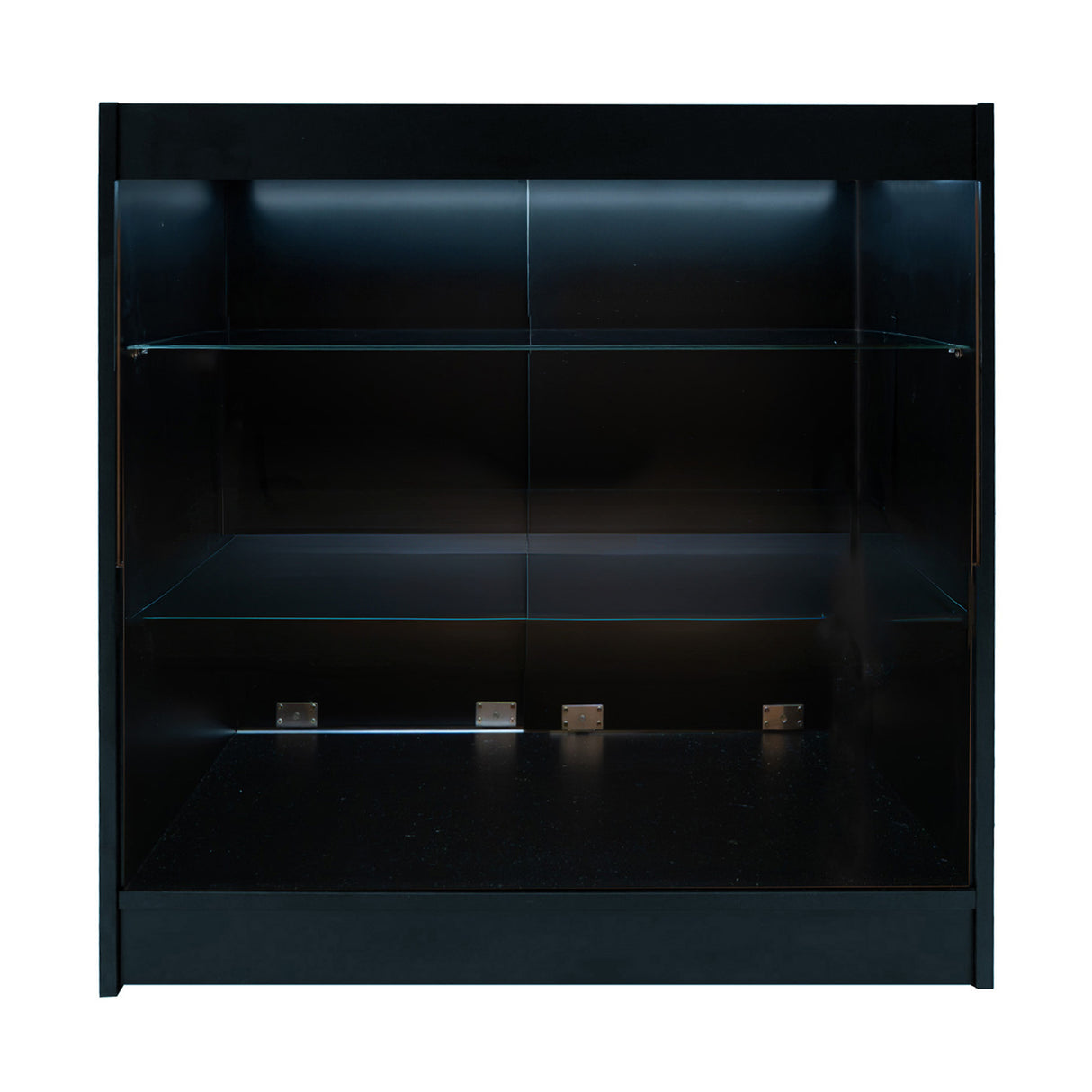 "ASTRO" Set med LED-belysta Butiksmoduler LM60 + 2xK900 + TB60 – Svart