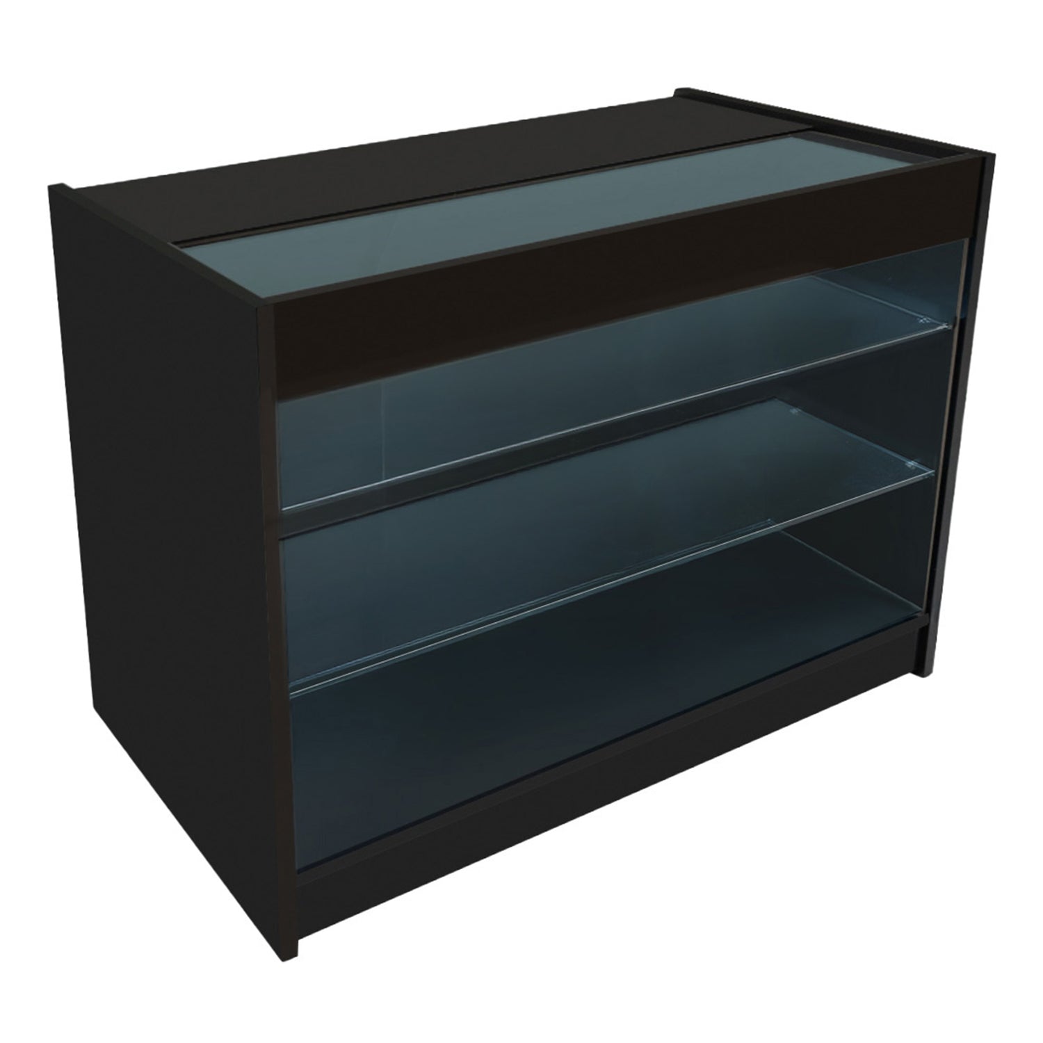 "TRITON" Set med LED-belysta Butiksmoduler CM60+K1200+B1200 – Svart