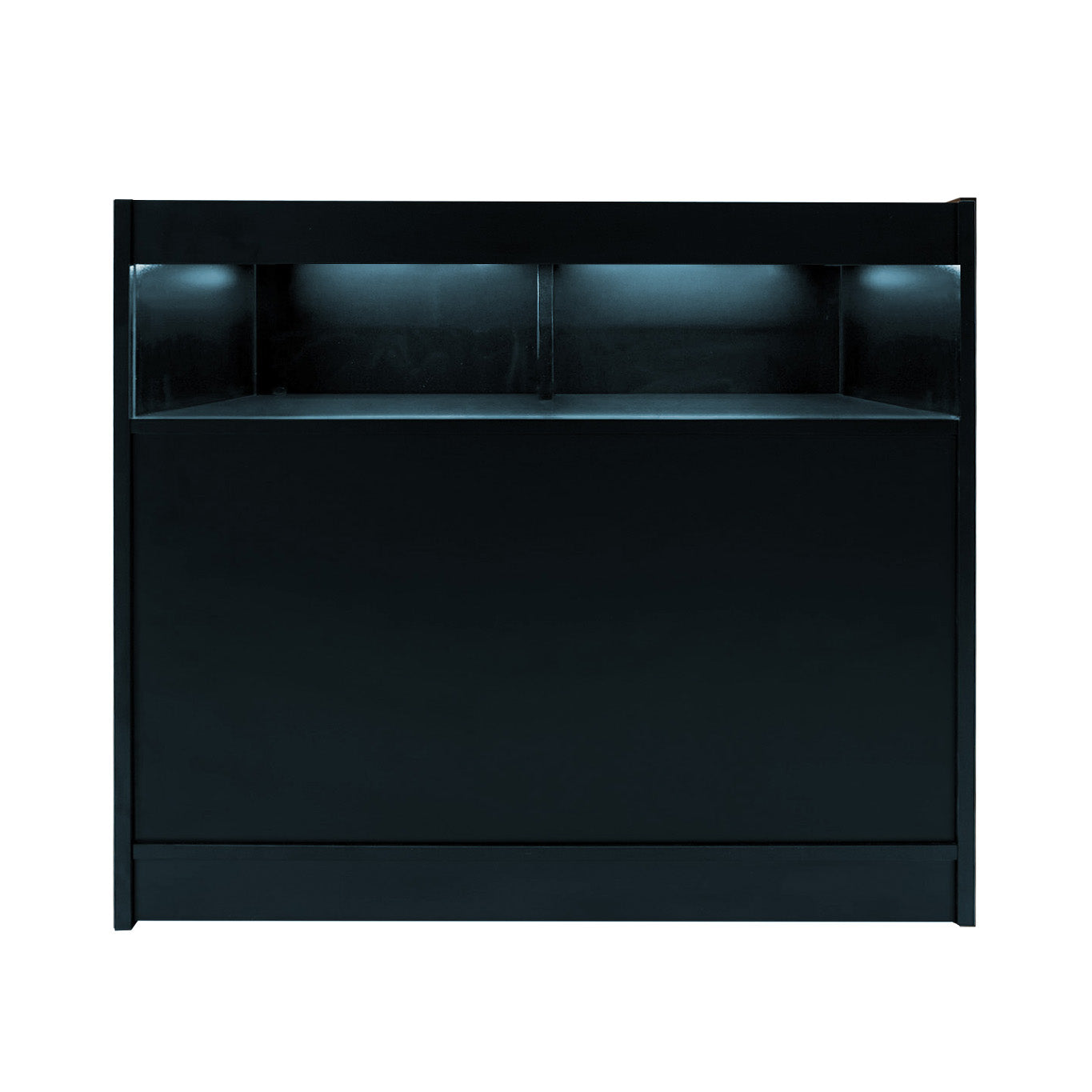 "THESEUS" Set med LED-belysta Butiksmoduler LM60+ 2x B1200 – Svart