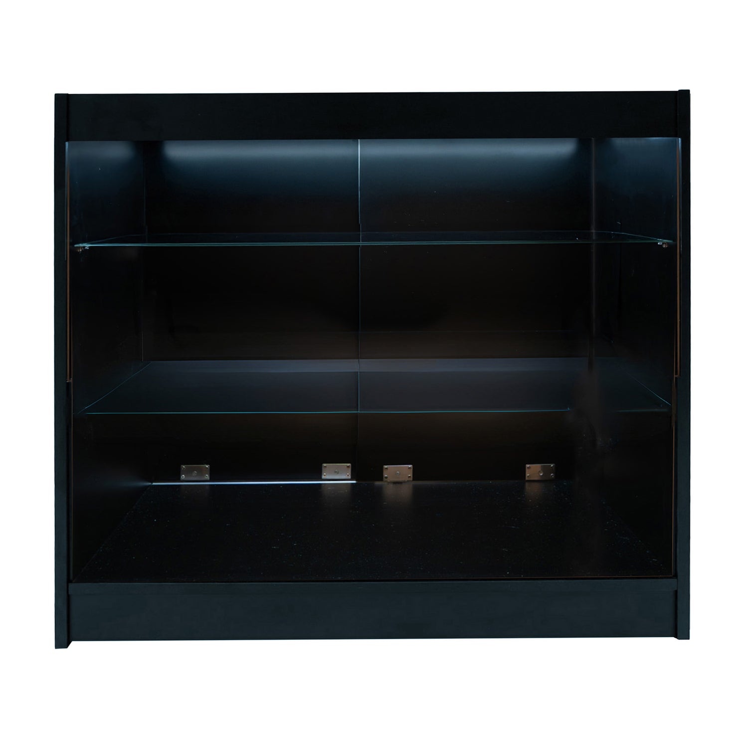 "ARIES" Set med LED-belysta Butiksmoduler CM60 + 2xK1200 + TB60 – Svart