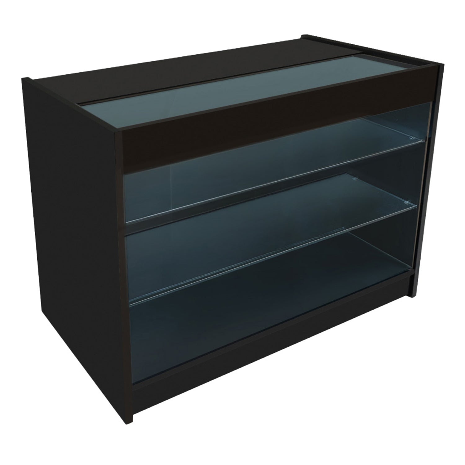 "HYPERION" Set med LED-belysta Butiksmoduler LM60 + B1200 + K1200 + TB60 – Svart