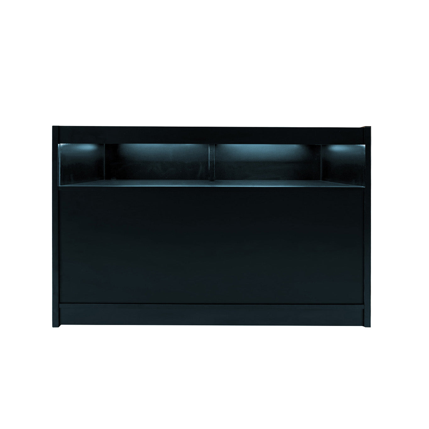 "THESEUS" Set med LED-belysta Butiksmoduler LM60+ 2x B1500 – Svart