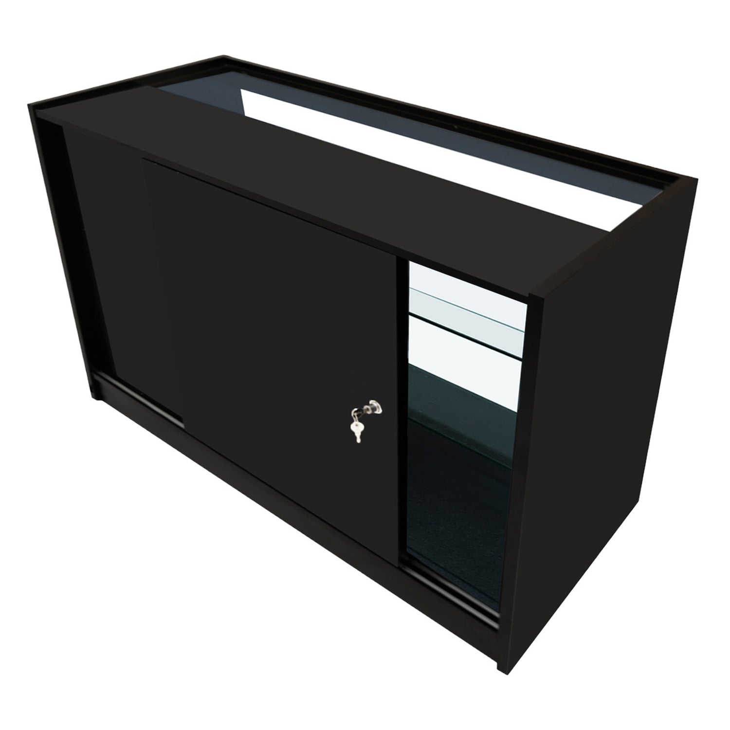 "APOLLO" Set med LED-belysta Butiksmoduler LM60+ 2x K1500 – Svart