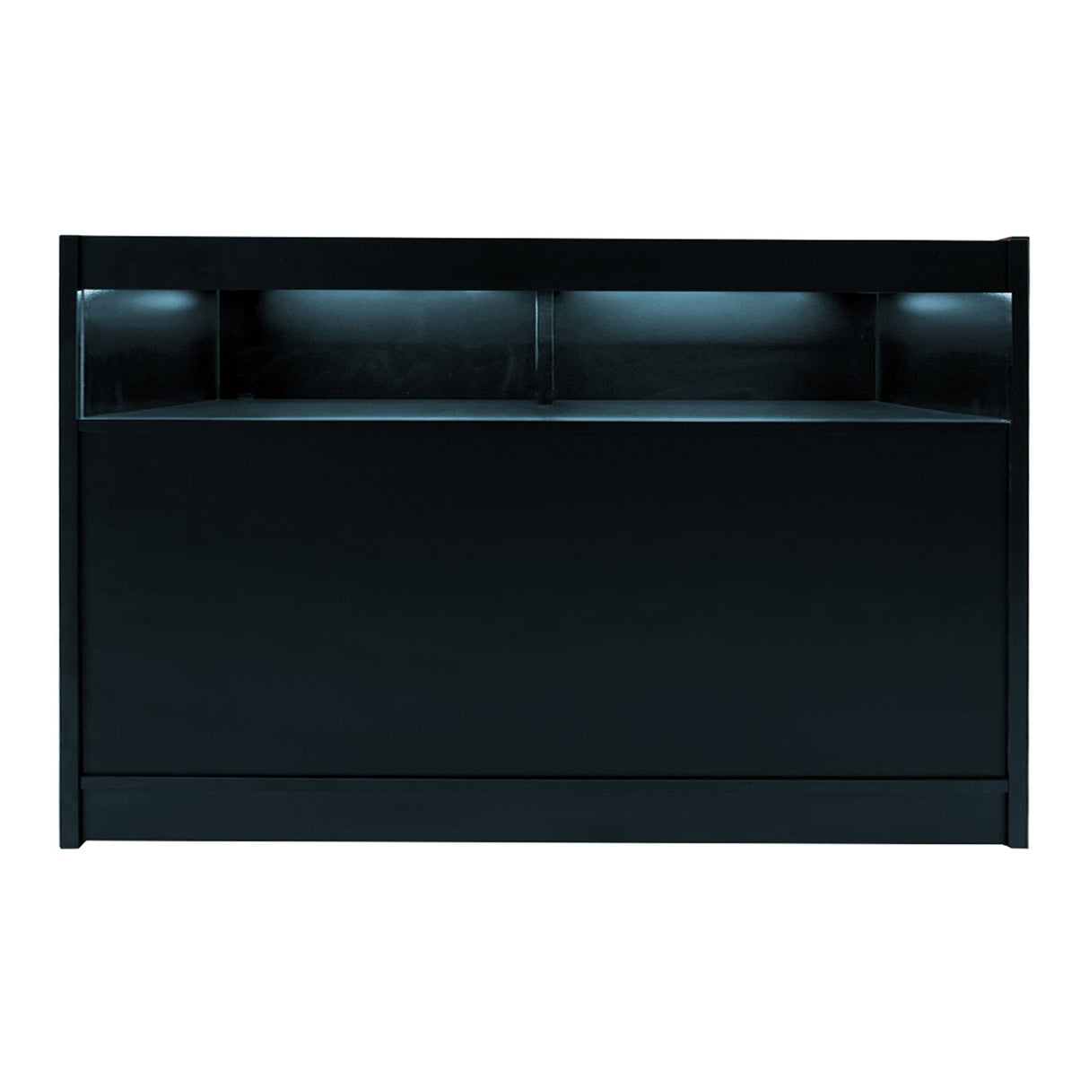 "LUNA" Set med LED-belysta Butiksmoduler CM60 + 2xB1500 + TB60 – Svart