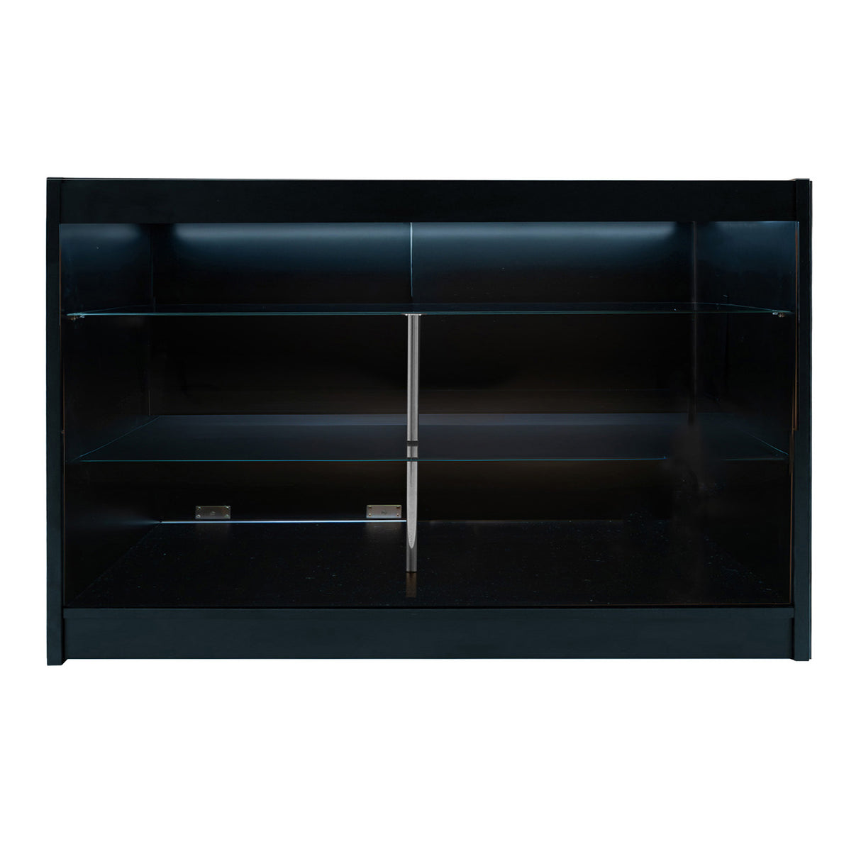 "ARIES" Set med LED-belysta Butiksmoduler CM60 + 2xK1500 + TB60 – Svart
