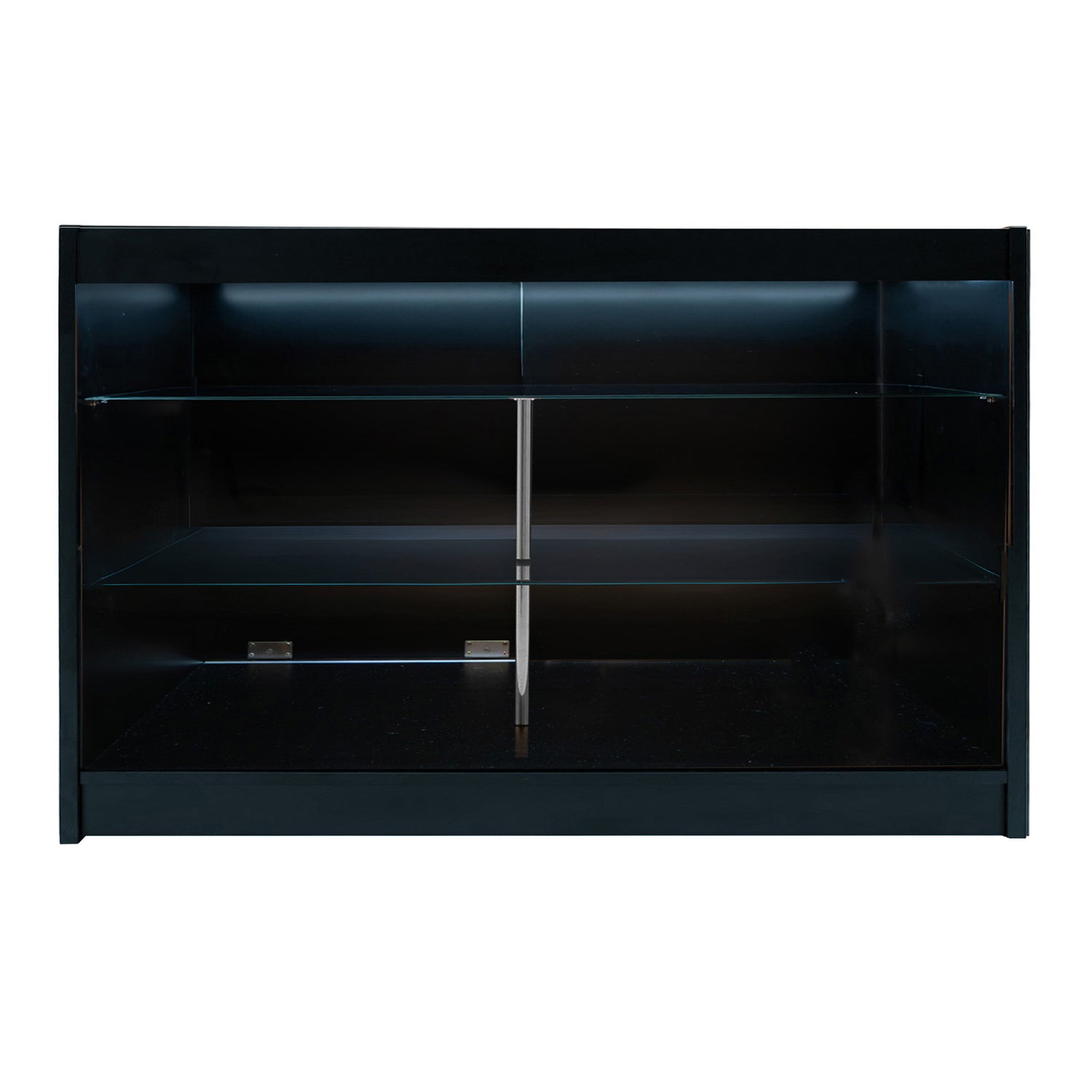 "ARIES" Set med LED-belysta Butiksmoduler CM60 + 2xK1500 + TB60 – Svart