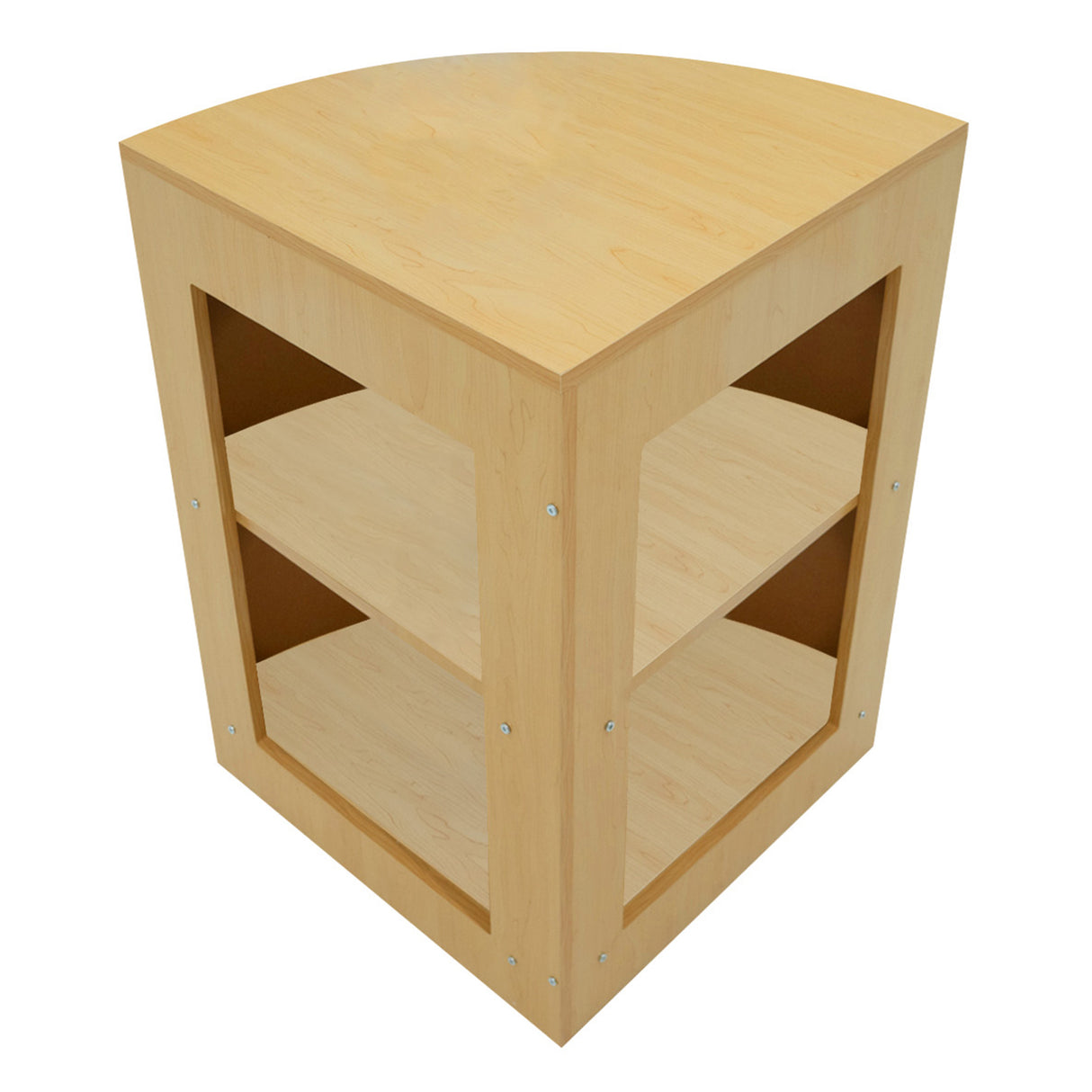 "PHOENIX" Set med LED-belysta Butiksmoduler CM60 + 2xC900 + TB60 – Lönnfärgad finish