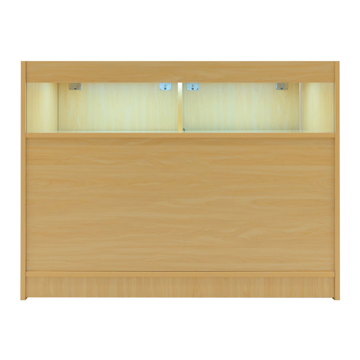 "SAGITTARIUS " Set med LED-belysta Butiksmoduler LM60 + 2xB1200 + TB60 – Lönnfärgad finish