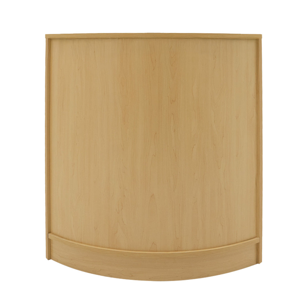 "ADONIS" Set med LED-belysta Butiksmoduler CM60+B1500+C1500 – Lönnfärgad finish