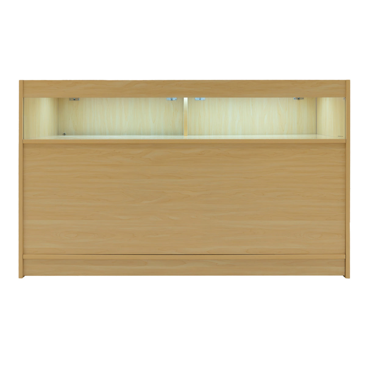 "SAGITTARIUS " Set med LED-belysta Butiksmoduler LM60 + 2xB1500 + TB60 – Lönnfärgad finish