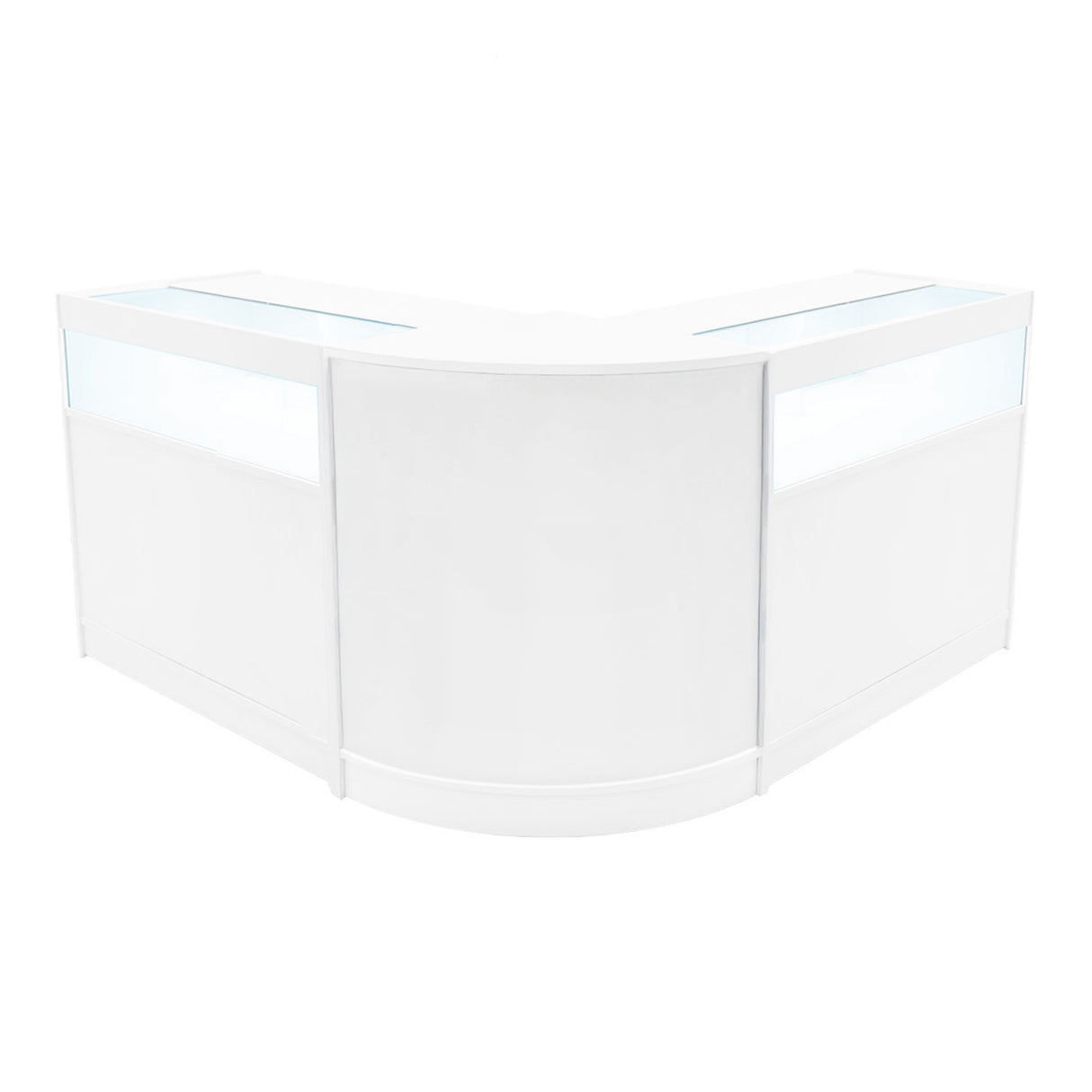 "IRIS" Set med LED-belysta Butiksmoduler CM60+ 2x B900 – Vit