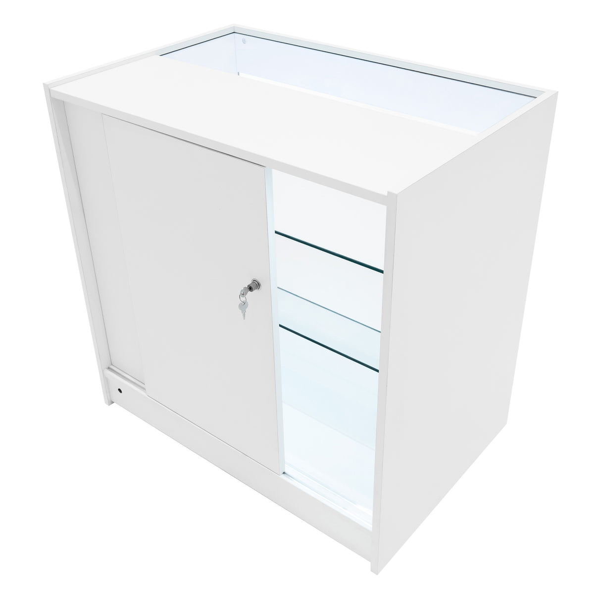 "TRITON" Set med LED-belysta Butiksmoduler CM60+K900+B900 – Vit