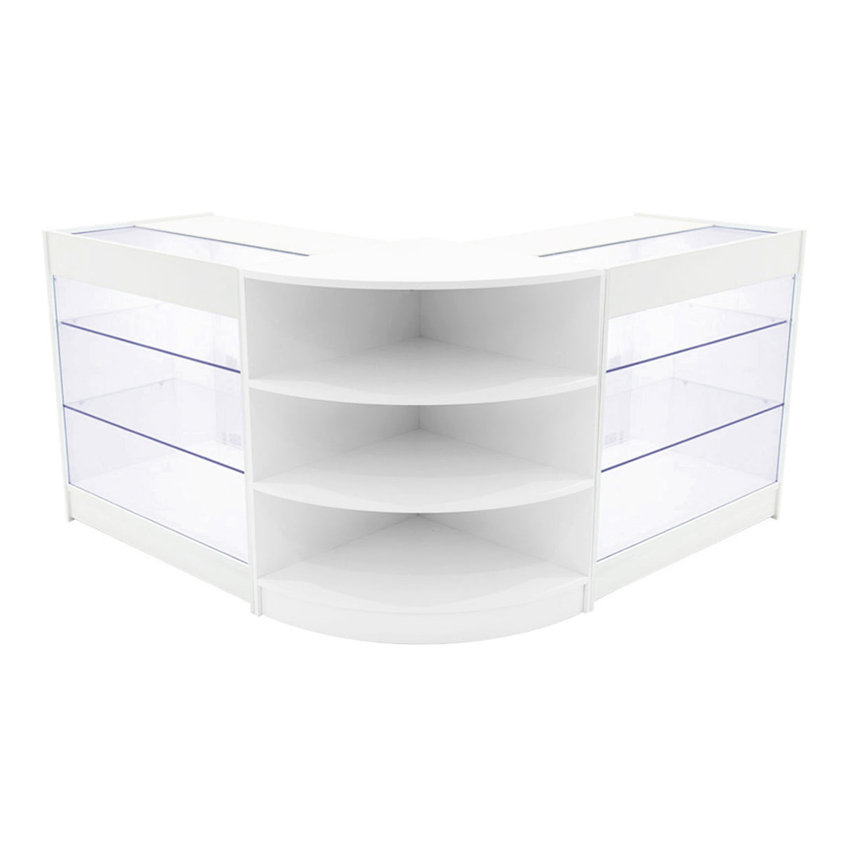 "APOLLO" Set med LED-belysta Butiksmoduler LM60+ 2x K900 – Vit