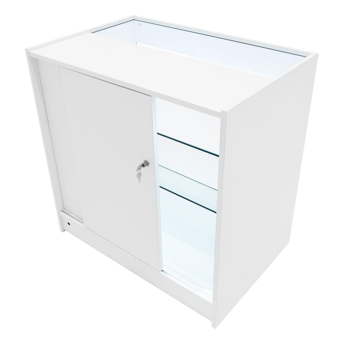 "APOLLO" Set med LED-belysta Butiksmoduler LM60+ 2x K900 – Vit
