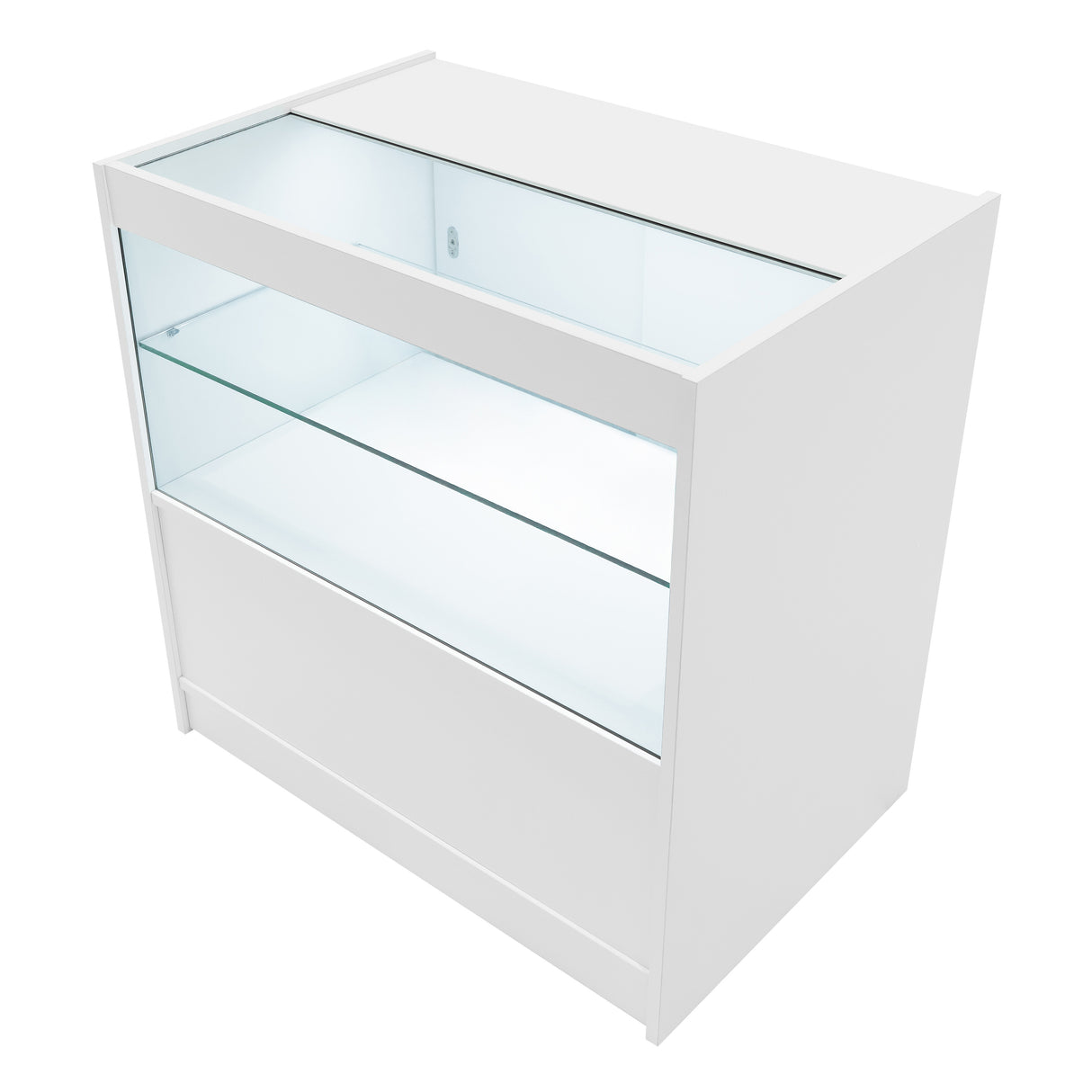 "HARMONIA" Set med LED-belysta Butiksmoduler LM60+B900+C900 – Vit