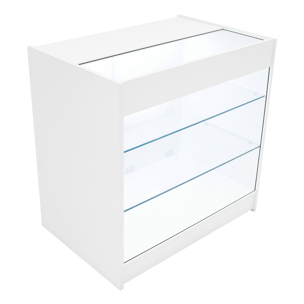 "DEMETER" Set med LED-belysta Butiksmoduler LM60+K900+B900 – Vit