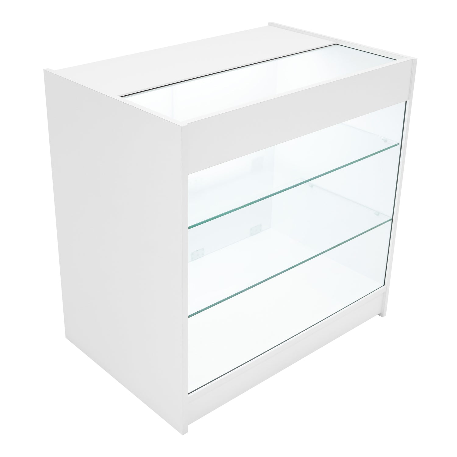 "CALLIOPE" Set med LED-belysta Butiksmoduler LM60+K900+C900 – Vit
