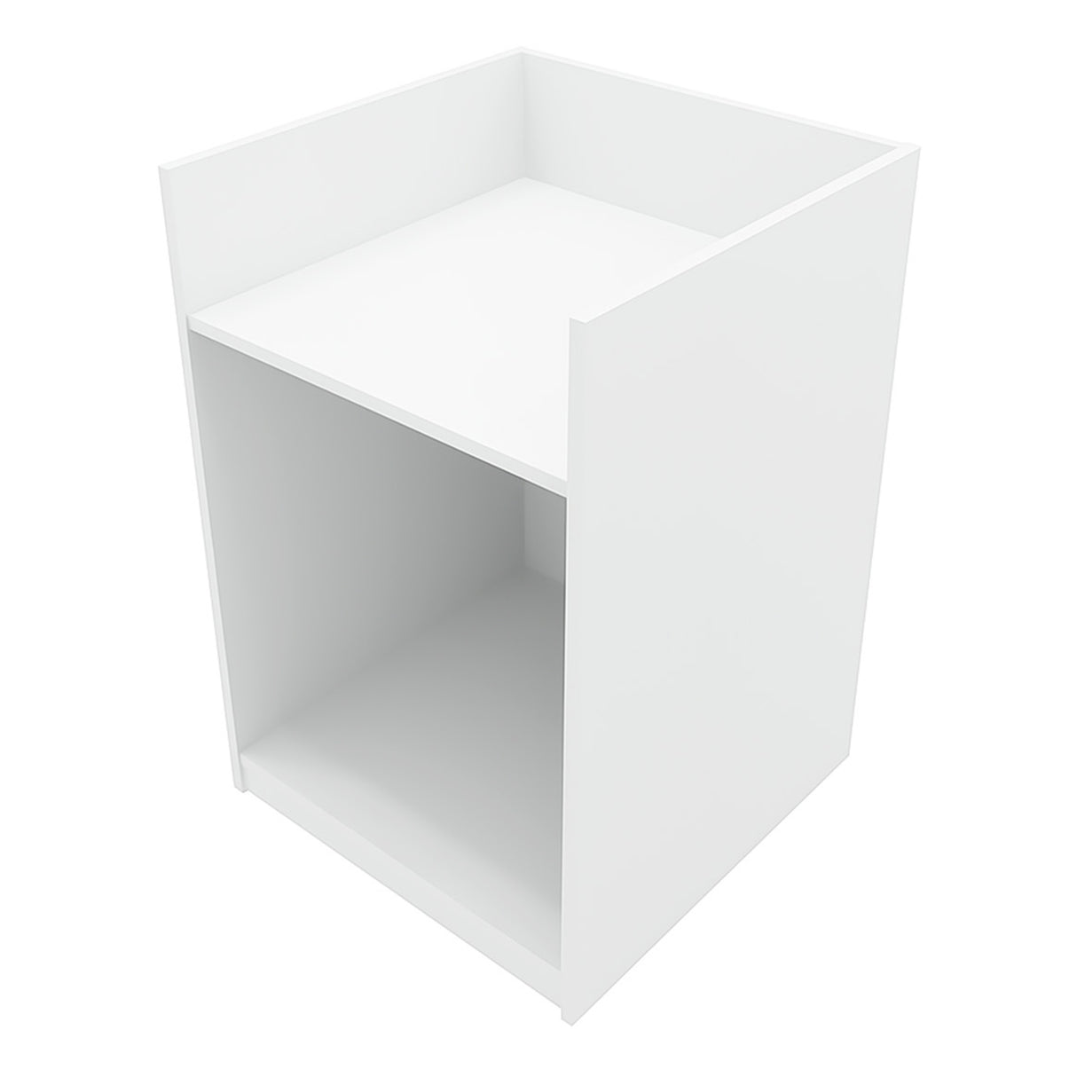 "LUNA" Set med LED-belysta Butiksmoduler CM60 + 2xB900 + TB60 – Vit