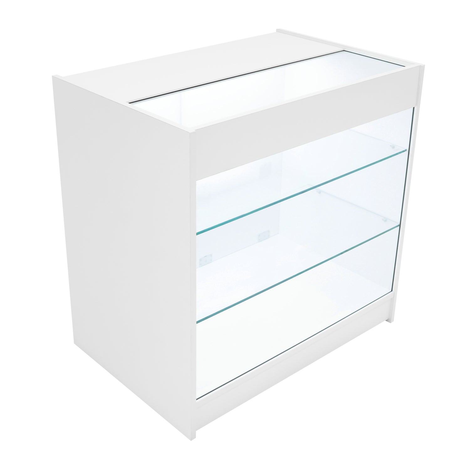 "ASTRO" Set med LED-belysta Butiksmoduler LM60 + 2xK900 + TB60 – Vit
