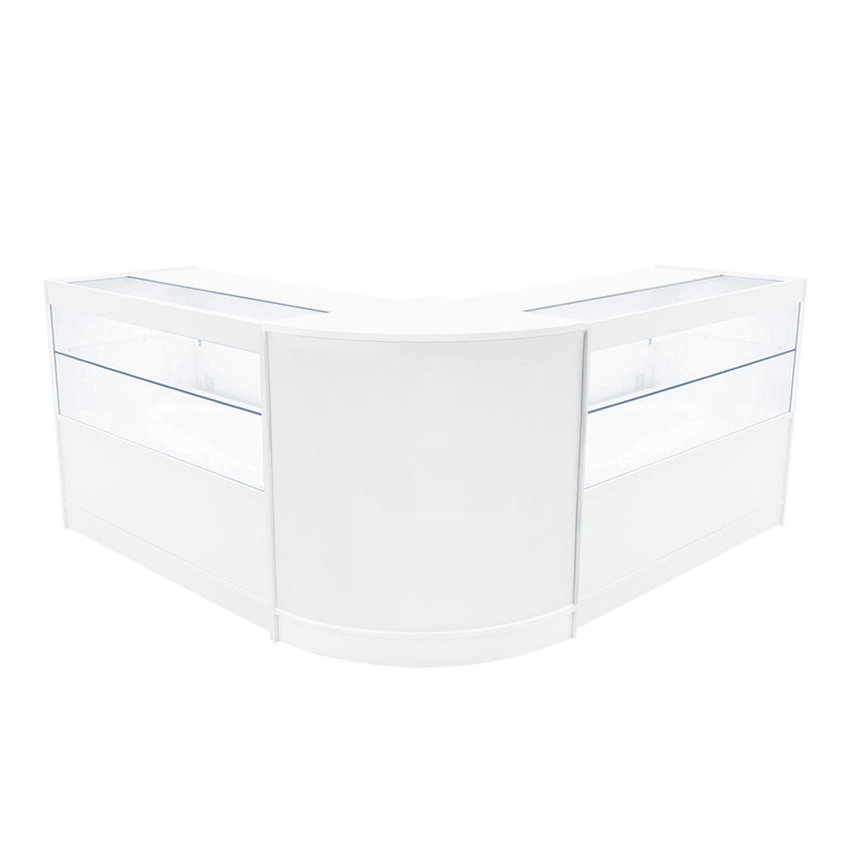 "SELENE" Set med LED-belysta Butiksmoduler CM60+ 2x C1500 – Vit