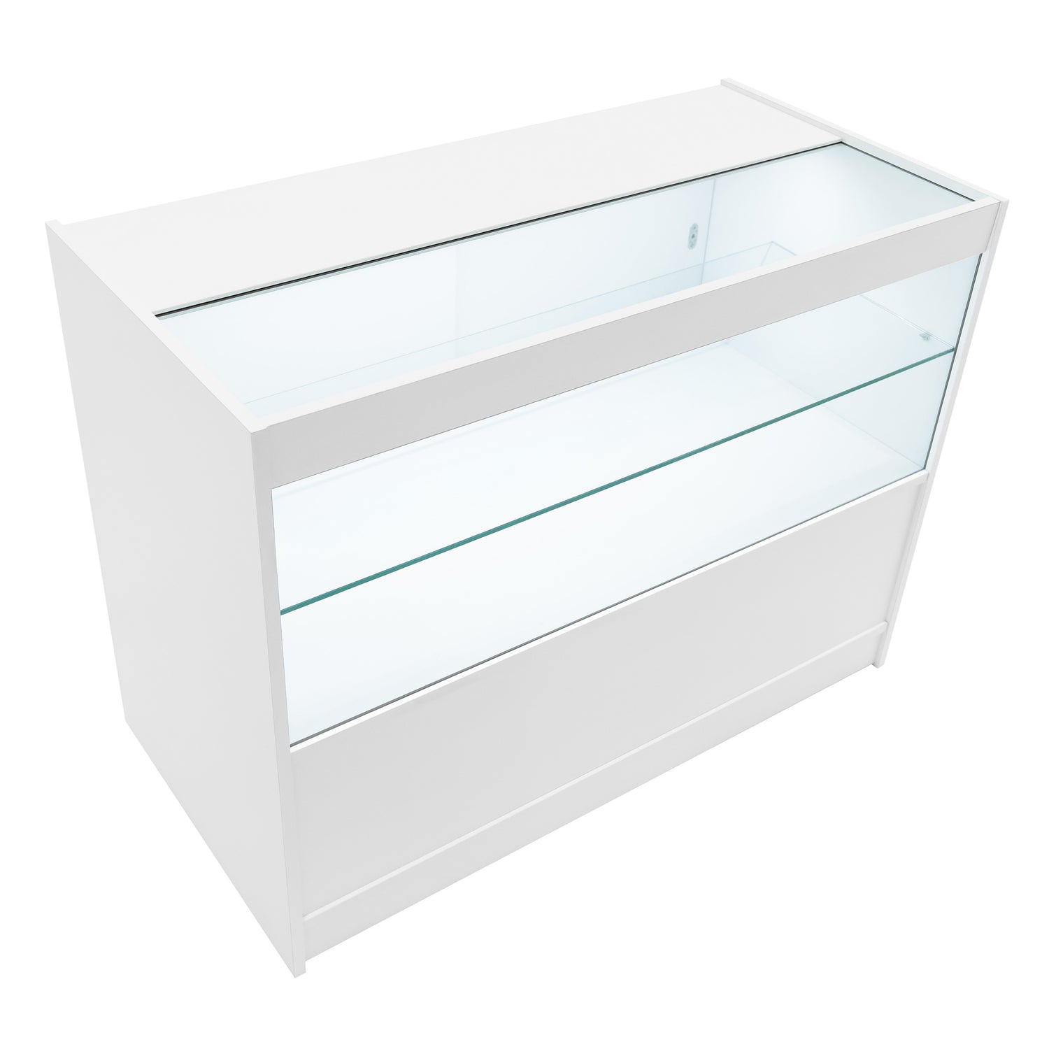 "HERA" Set med LED-belysta Butiksmoduler CM60+K1200+C1200 – Vit
