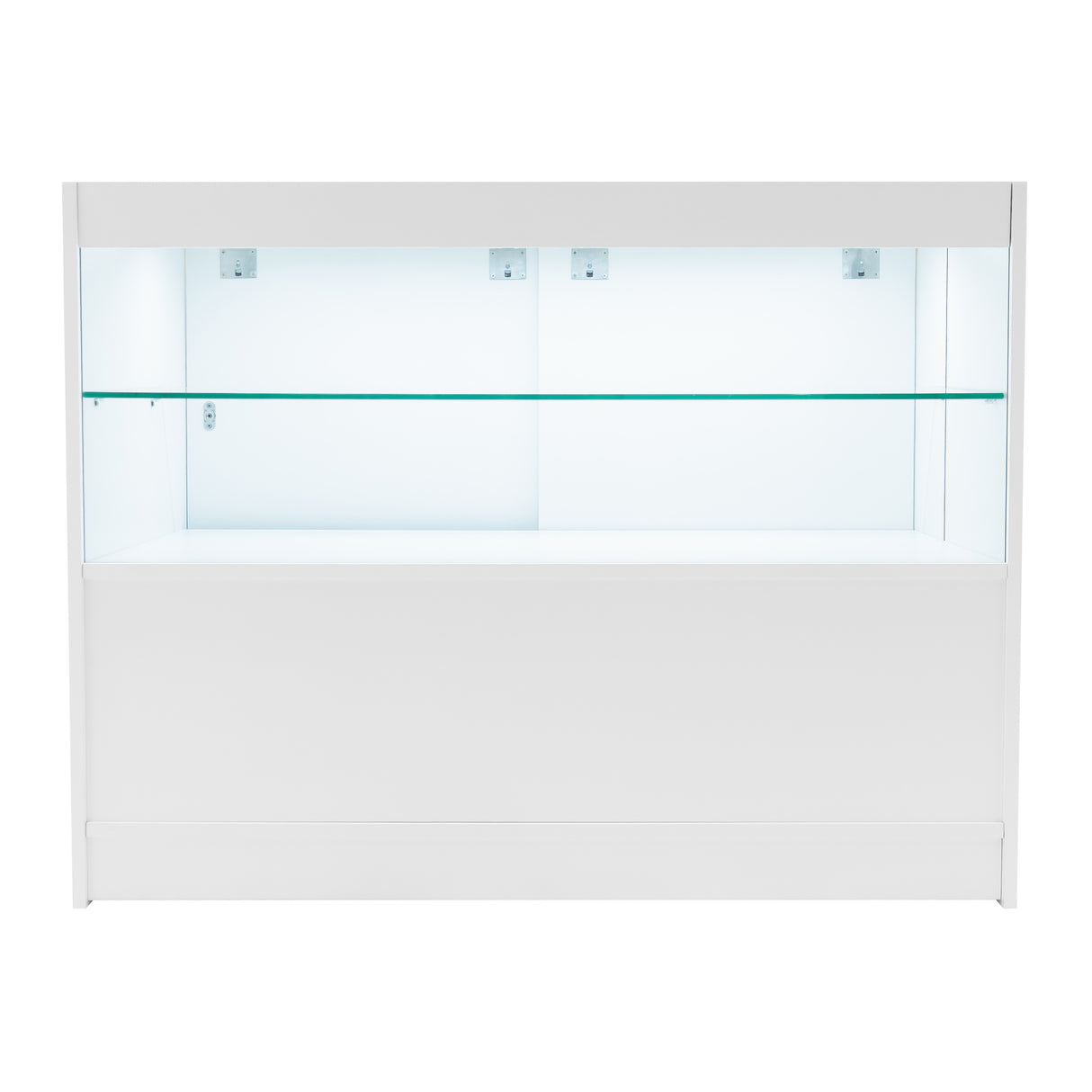 "PHOENIX" Set med LED-belysta Butiksmoduler CM60 + 2xC1200 + TB60 – Vit