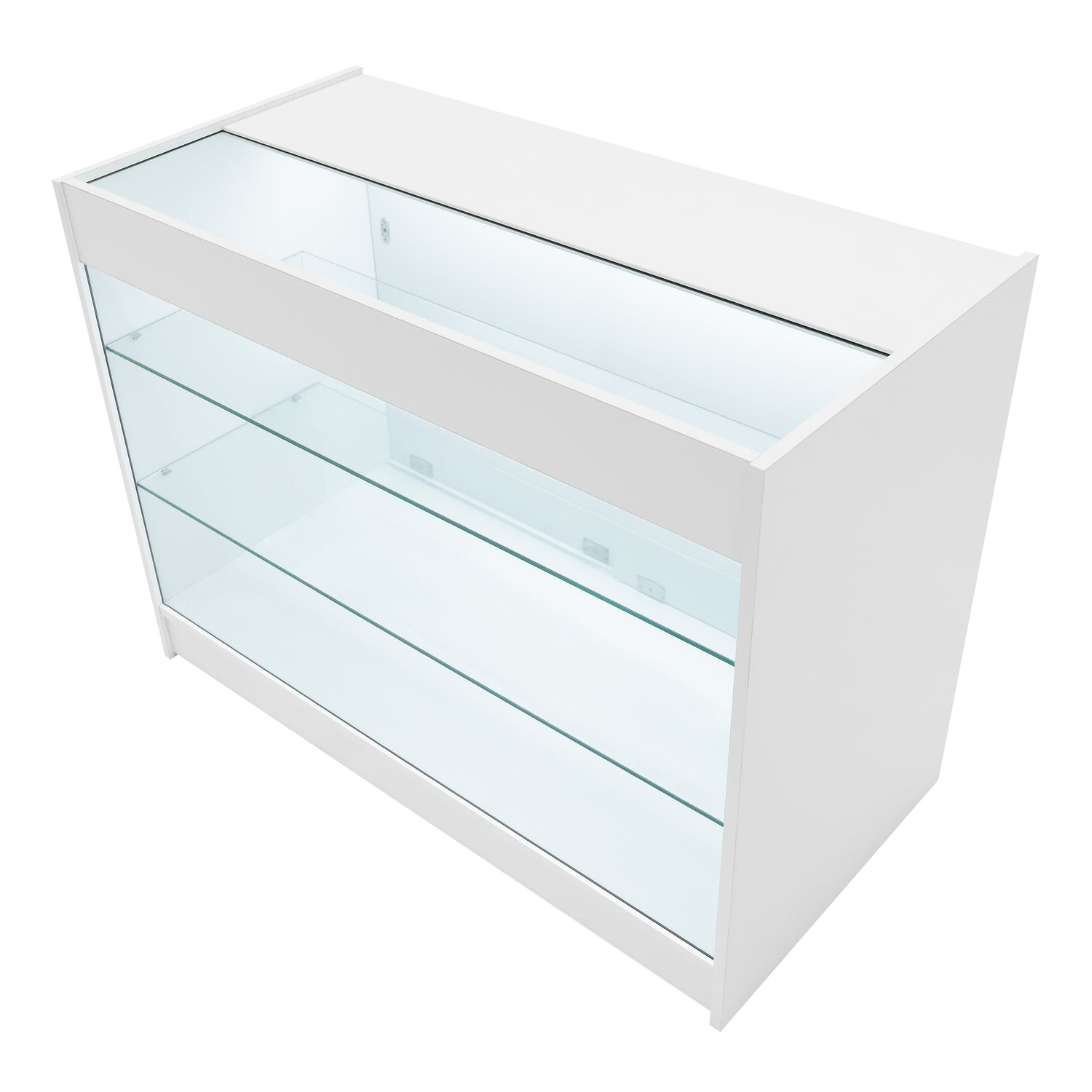 "ARIES" Set med LED-belysta Butiksmoduler CM60 + 2xK1200 + TB60 – Vit