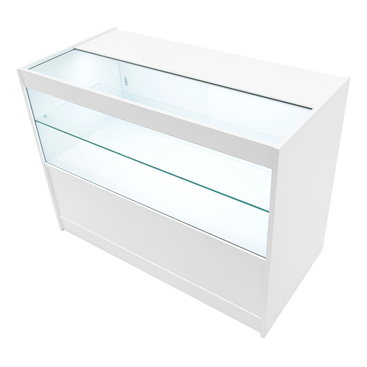 "ECLIPSE" Set med LED-belysta Butiksmoduler LM60 + 2xC1200 + TB60 – Vit