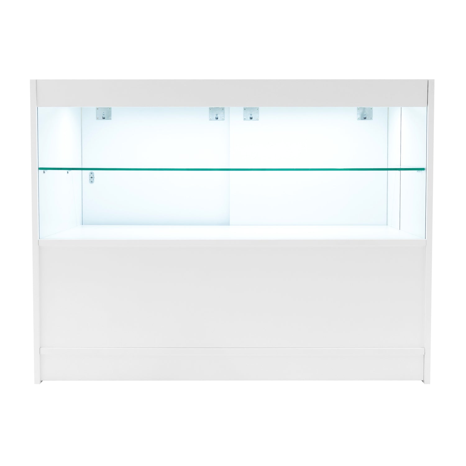 "ECLIPSE" Set med LED-belysta Butiksmoduler LM60 + 2xC1200 + TB60 – Vit