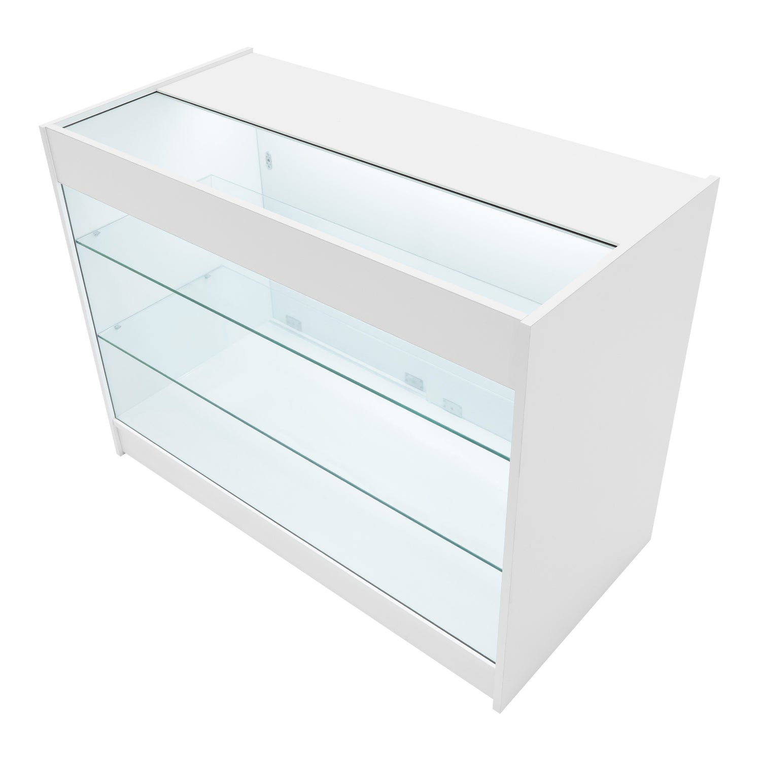 "ASTRO" Set med LED-belysta Butiksmoduler LM60 + 2xK1200 + TB60 – Vit