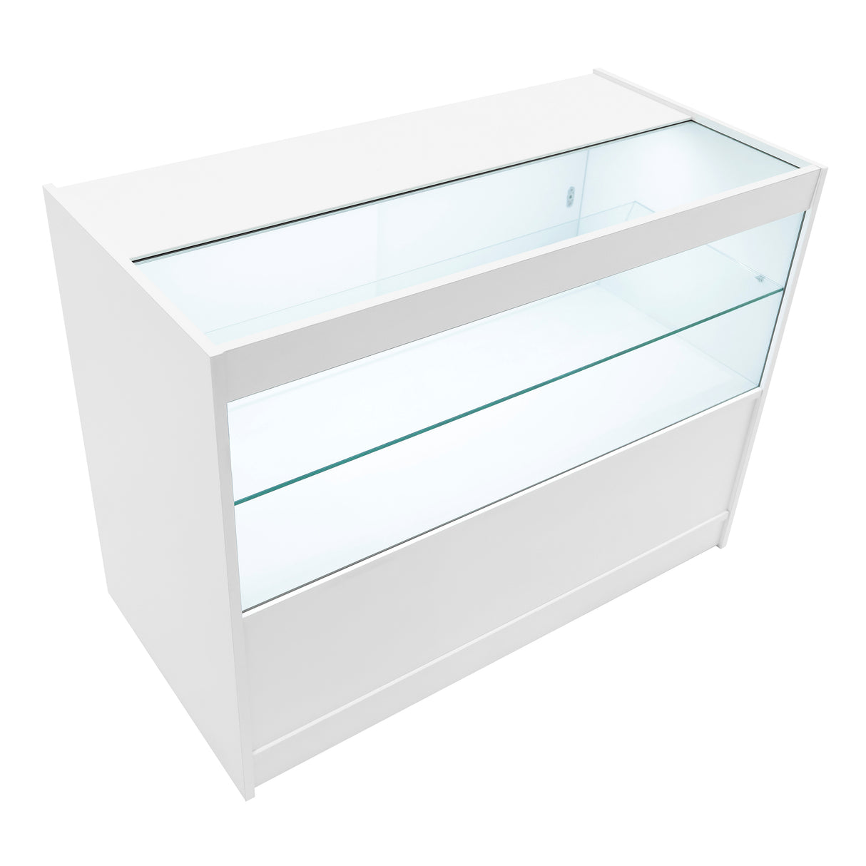 "EUROPA" Set med LED-belysta Butiksmoduler LM60 + B1200 + C1200 + TB60 – Vit