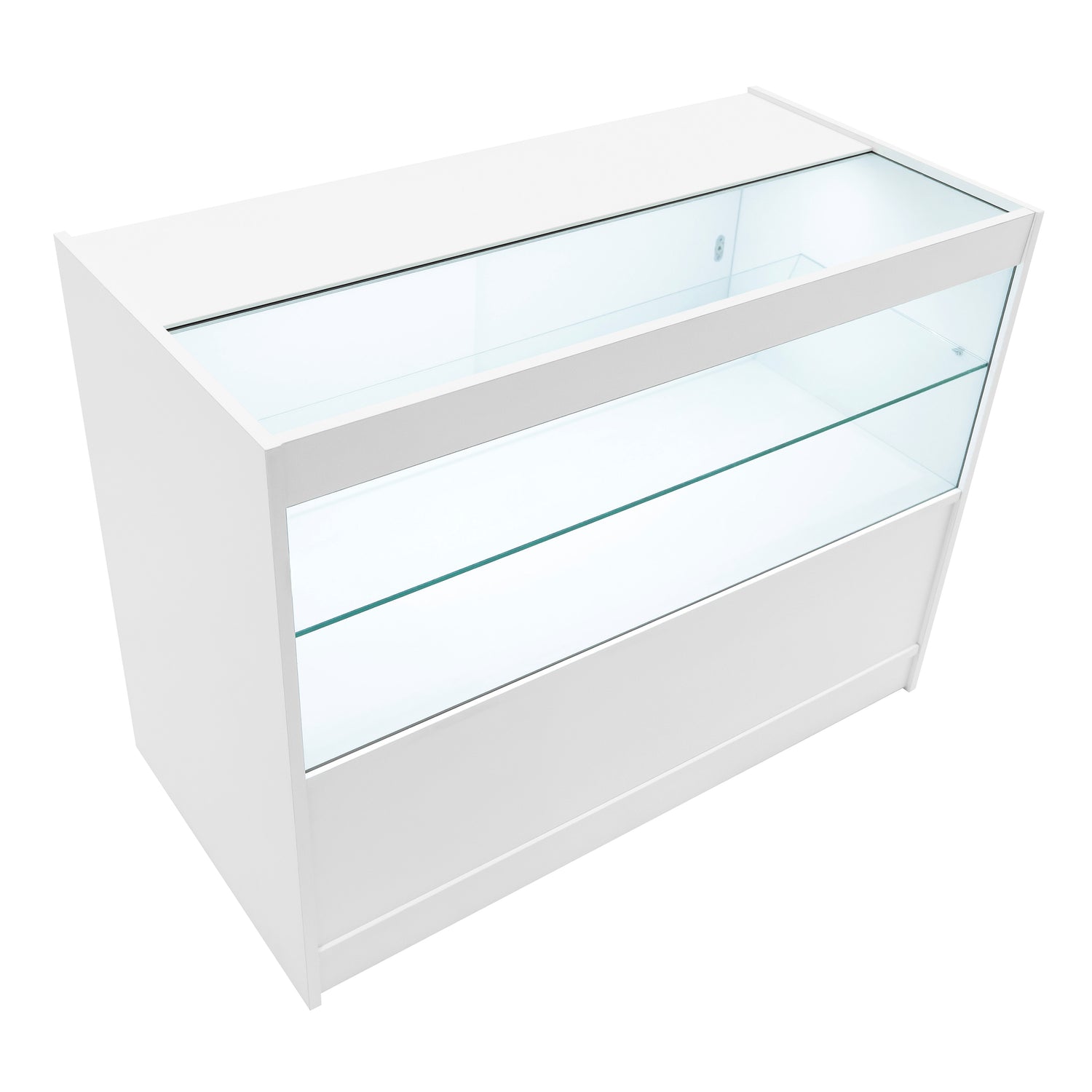 "EUROPA" Set med LED-belysta Butiksmoduler LM60 + B1200 + C1200 + TB60 – Vit