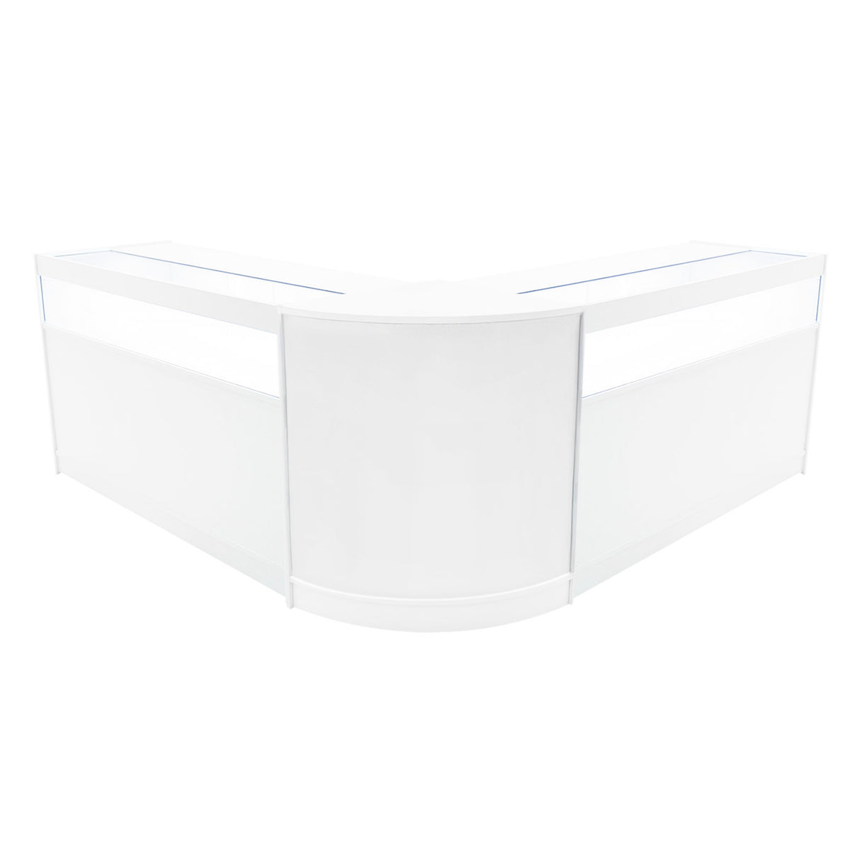 "IRIS" Set med LED-belysta Butiksmoduler CM60+ 2x B1500 – Vit