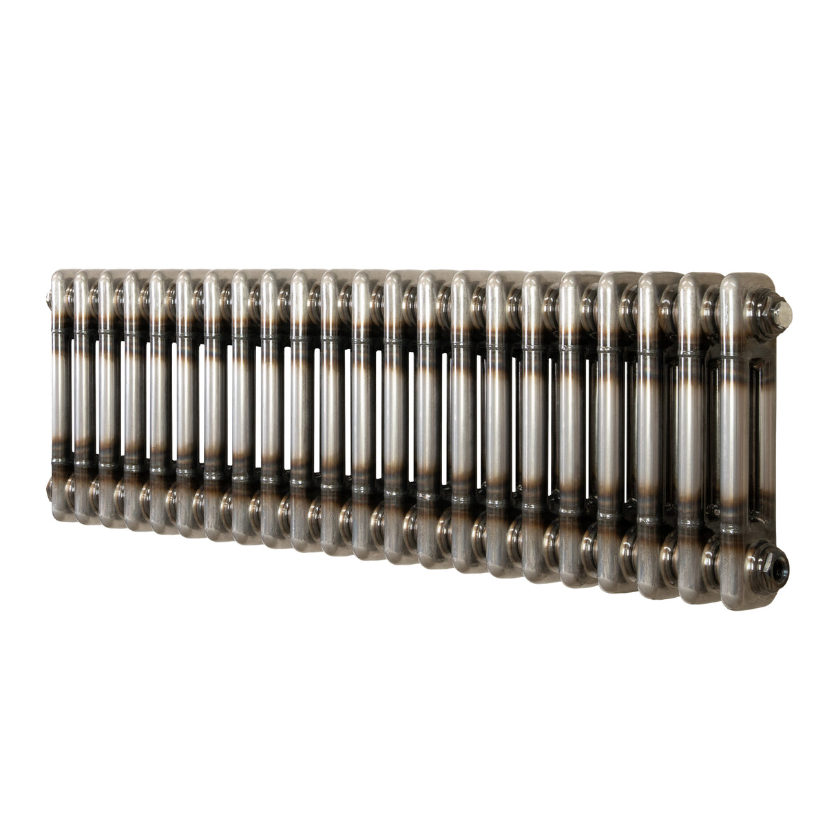Traditionell 2-kolumn Radiator – 300 x 1010 mm – Råmetall
