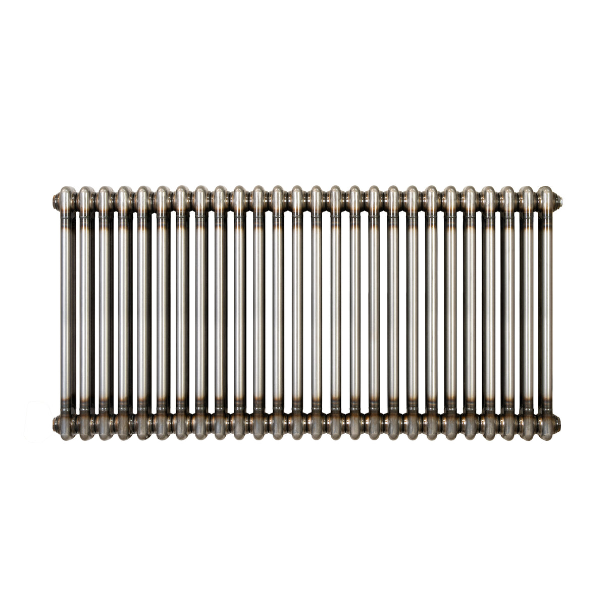 Traditionell 2-kolumnsradiator – 600 x 1190 mm – Råmetall