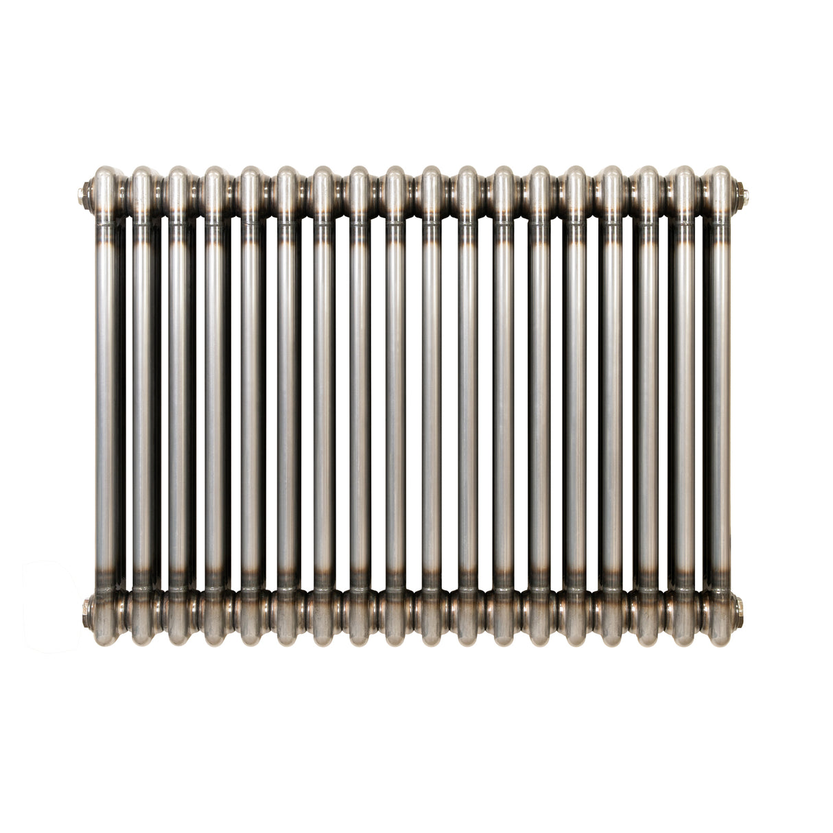 Traditionell 3-kolumnsradiator – 600 x 830 mm – Råmetall