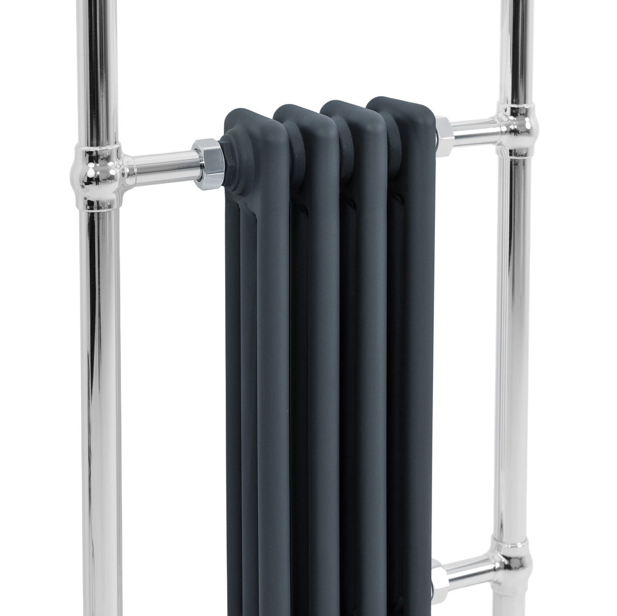 Traditionell Handdukstork – 950mm x 480mm – Antracitgrå