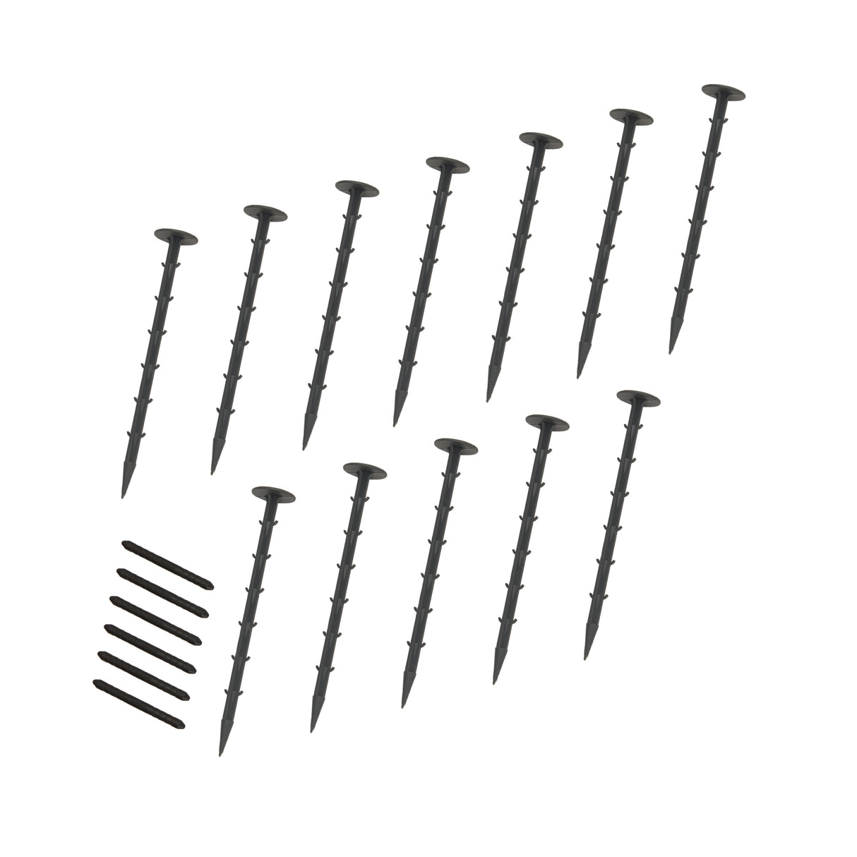 Flexibel gräskant 4 x 1,2 m – Svart