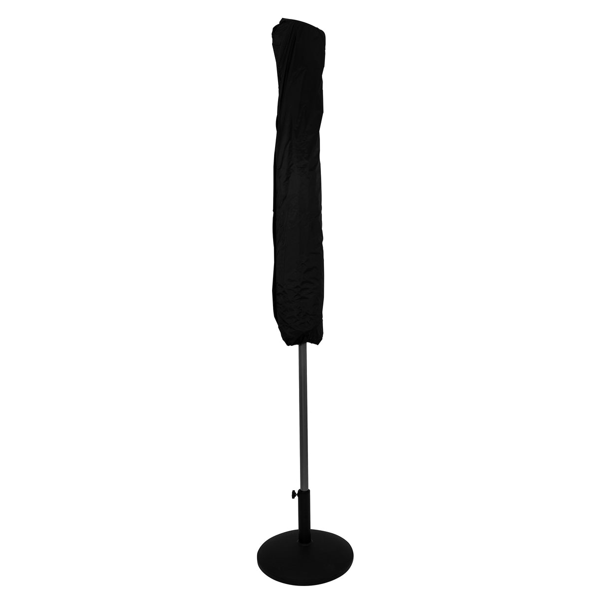 Lutbart LED-Parasoll 2,7 m med Fot – Krämvit