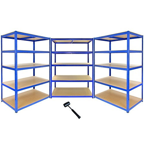 3 x T-Rax 1200mm x 600mm x 1800mm Blå