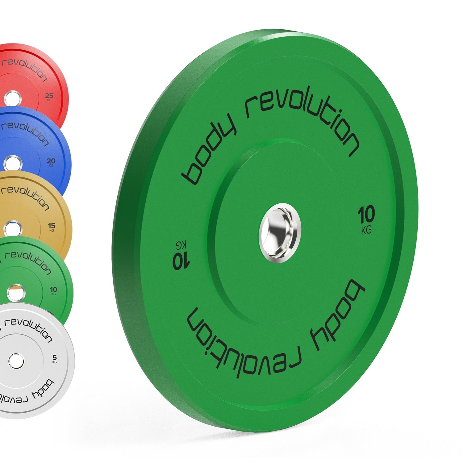 Body Revolution Olympiska Bumper Plates (Färg)