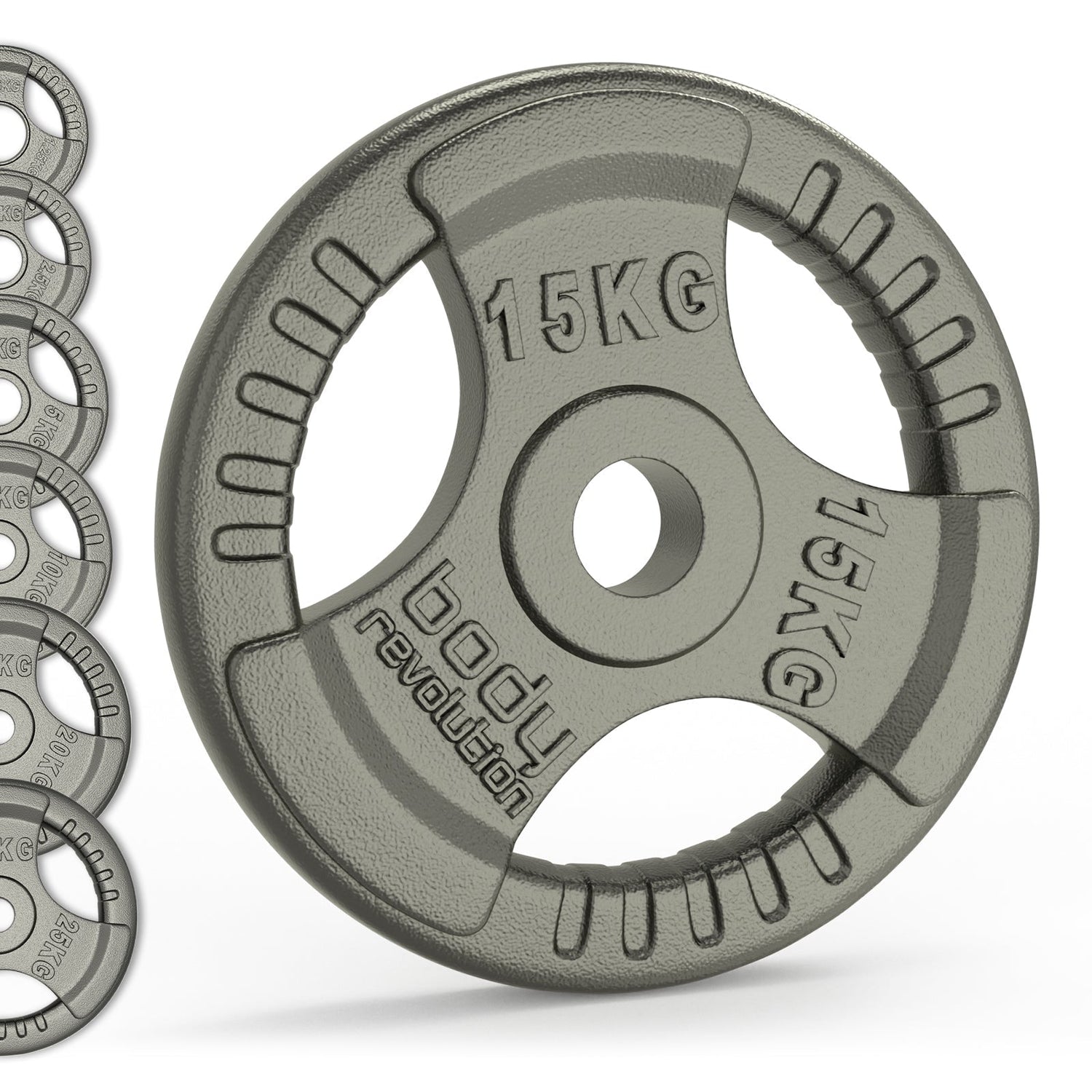 Olympic Tri Grip Viksjärnvikter - Par & Set